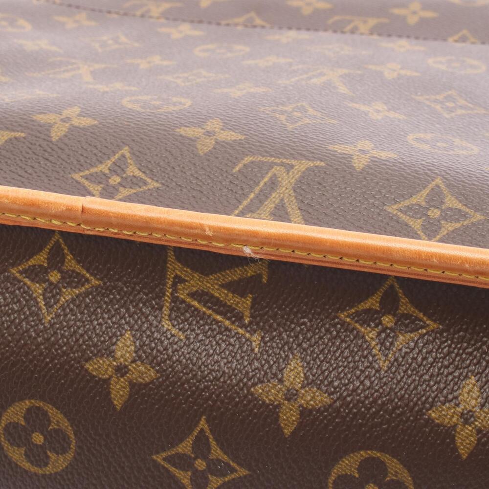 Louis Vuitton Canvas Brown Shoulder Bag Monogram Leather Gibeciere - Picture 6 of 9